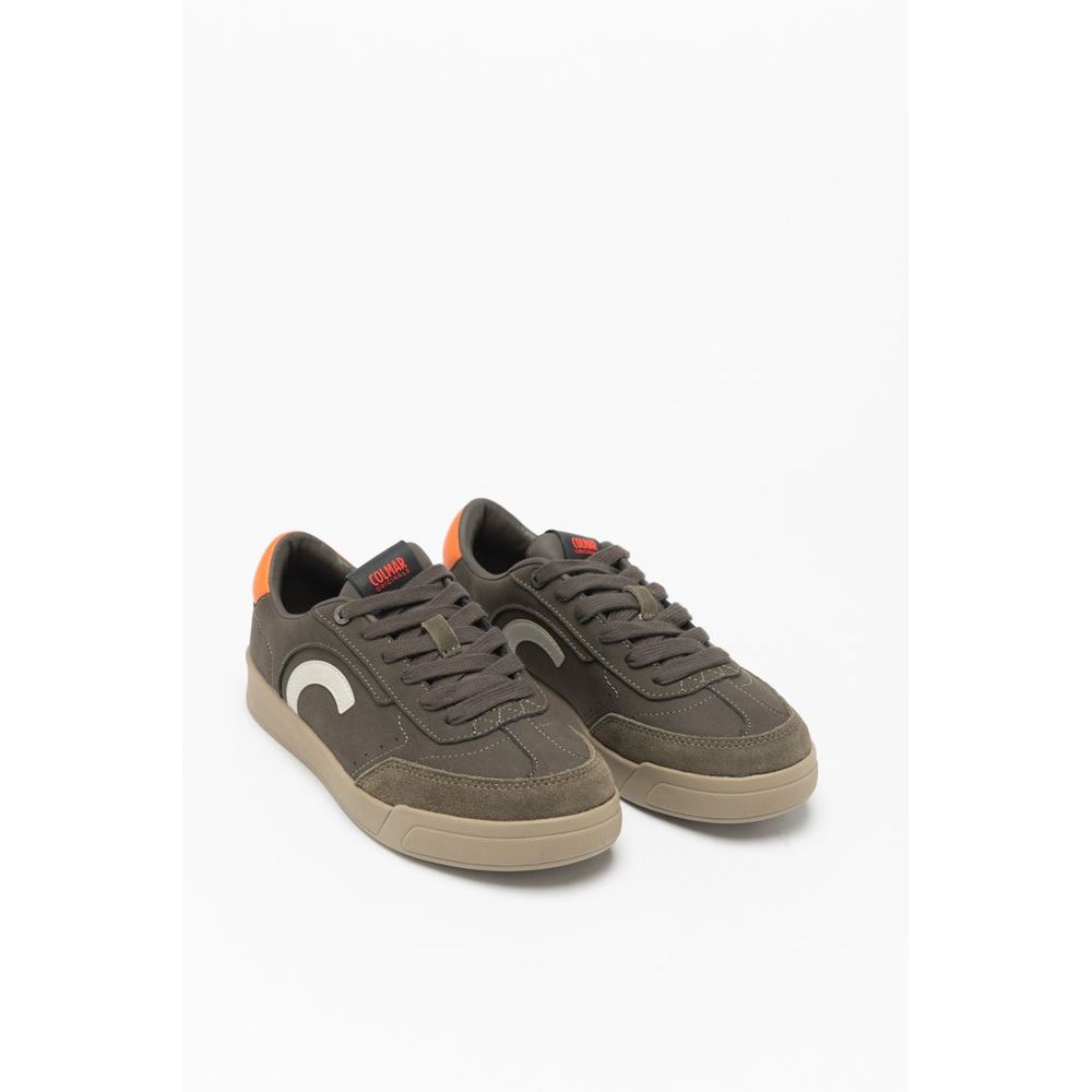 Colmar Bicolor Leather Low Top Sneakers