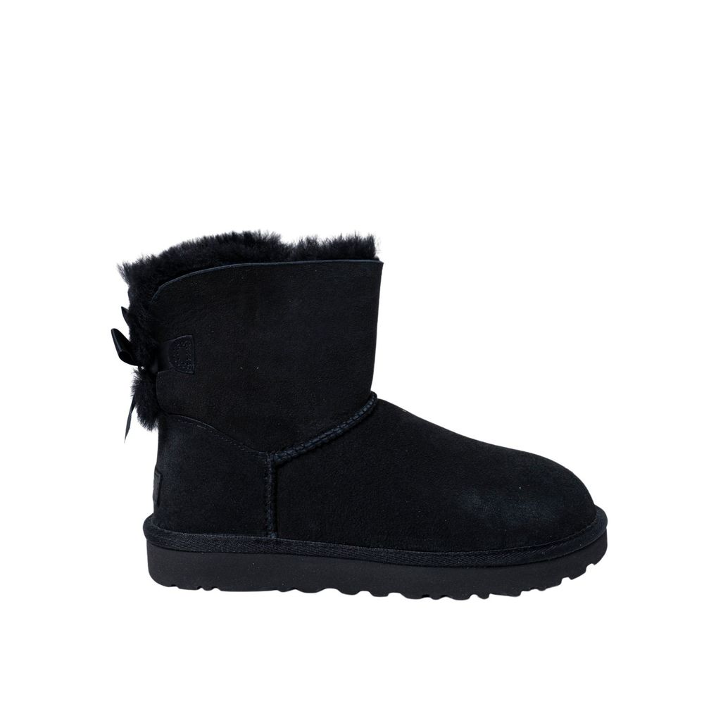 UGG Black Suede Leather Ankle Boots UGG