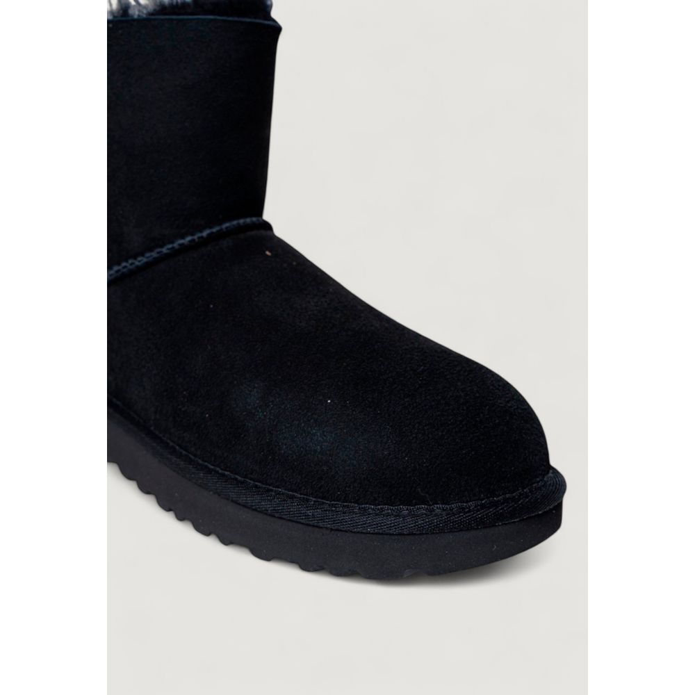 UGG Black Suede Leather Ankle Boots UGG