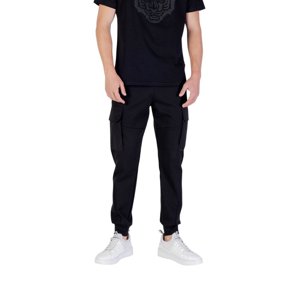 Antony Morato Black Cotton Joggers Workout Pants Antony Morato