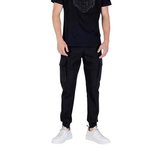 Antony Morato Black Cotton Joggers Workout Pants Antony Morato