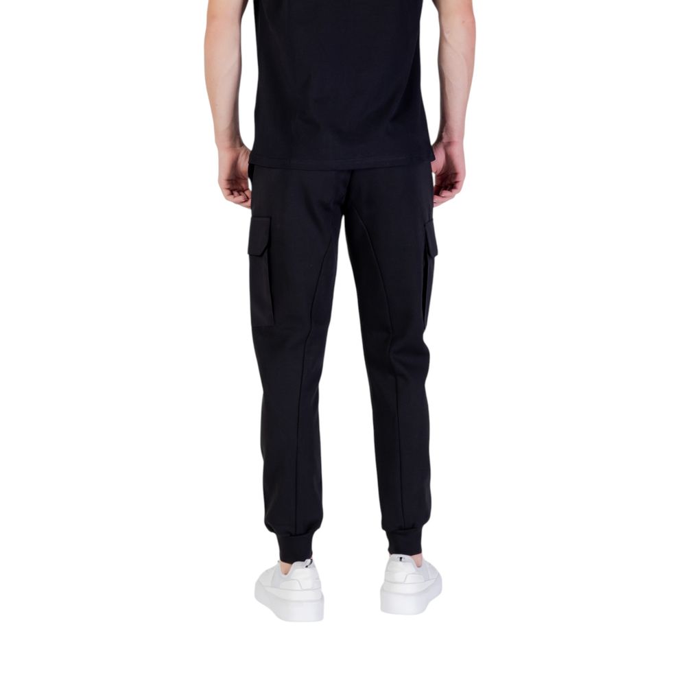 Antony Morato Black Cotton Joggers Workout Pants Antony Morato