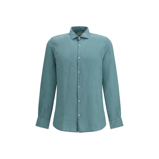 Brooksfield Bicolor Linen Shirt Brooksfield
