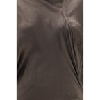 Rick Owens Brown Copper Long Dress