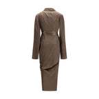 Rick Owens Brown Copper Casual Dress - Eljoys Fashion 