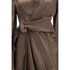 Rick Owens Brown Copper Casual Dress - Eljoys Fashion 
