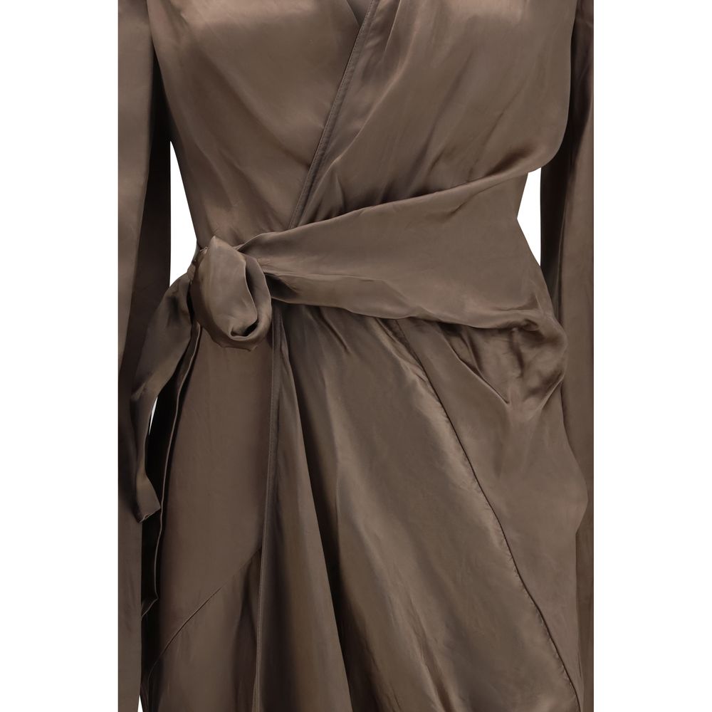 Rick Owens Brown Copper Casual Dress - Eljoys Fashion 