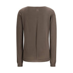 Rick Owens Gray Wool Oves Aries Sweatshirt