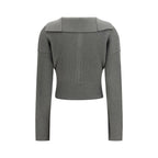 Rick Owens Bicolor Wool Oves Aries Sweatshirt