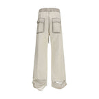 Rick Owens Beige Cotton Casual Pants