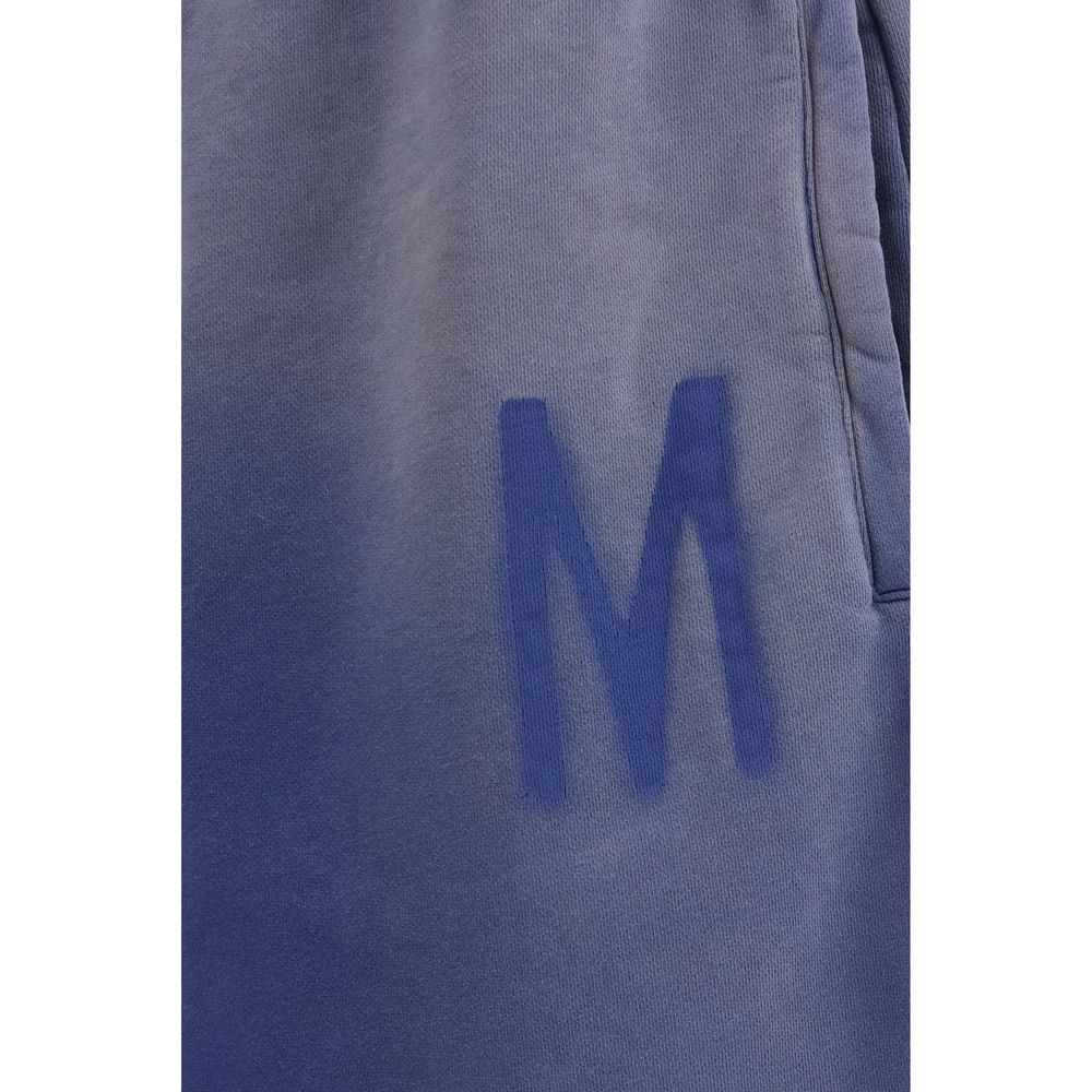 Moschino Blue Cotton Bermuda Shorts Moschino