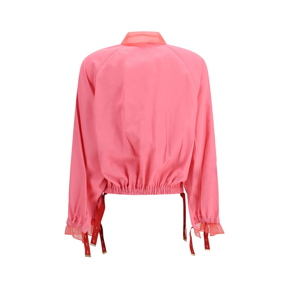 Fendi Multicolor Viscose Bomber Fendi