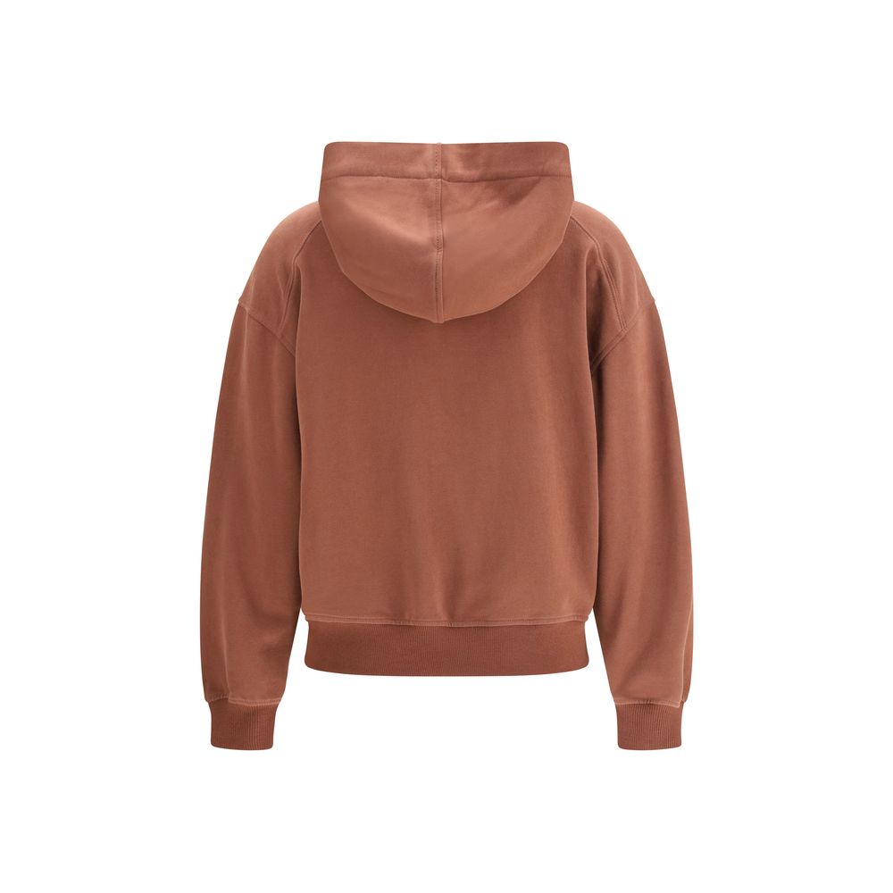 Brunello Cucinelli Brown Cotton Sweatshirt Brunello Cucinelli