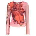 Desigual Rosa Viscosa women’s T-shirt with floral pattern and short sleeves, made from lightweight viscose fabric.