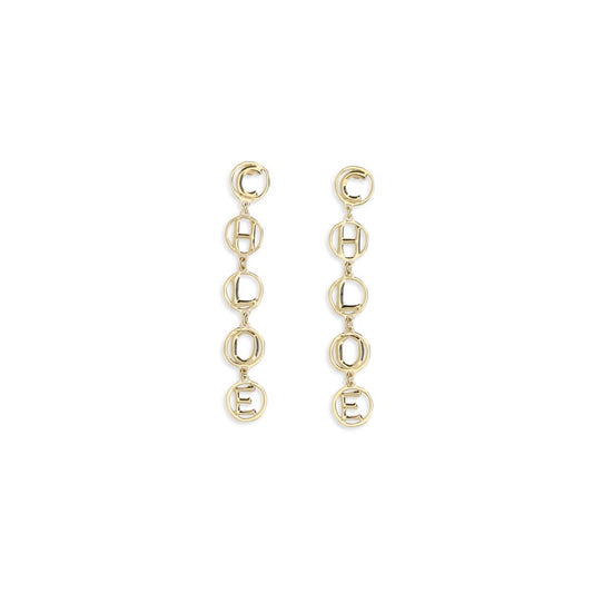 Chloé Gold Brass Earrings Chloé