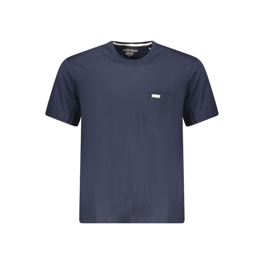 Guess Jeans Blue Organic Cotton Men T-Shirt Guess Jeans