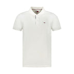 Tommy Hilfiger White Cotton Men's Polo Shirt