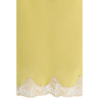 Saint Laurent Multicolor Silk Midi Skirt