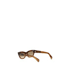 Alexander McQueen Brown Acetate Sunglasses