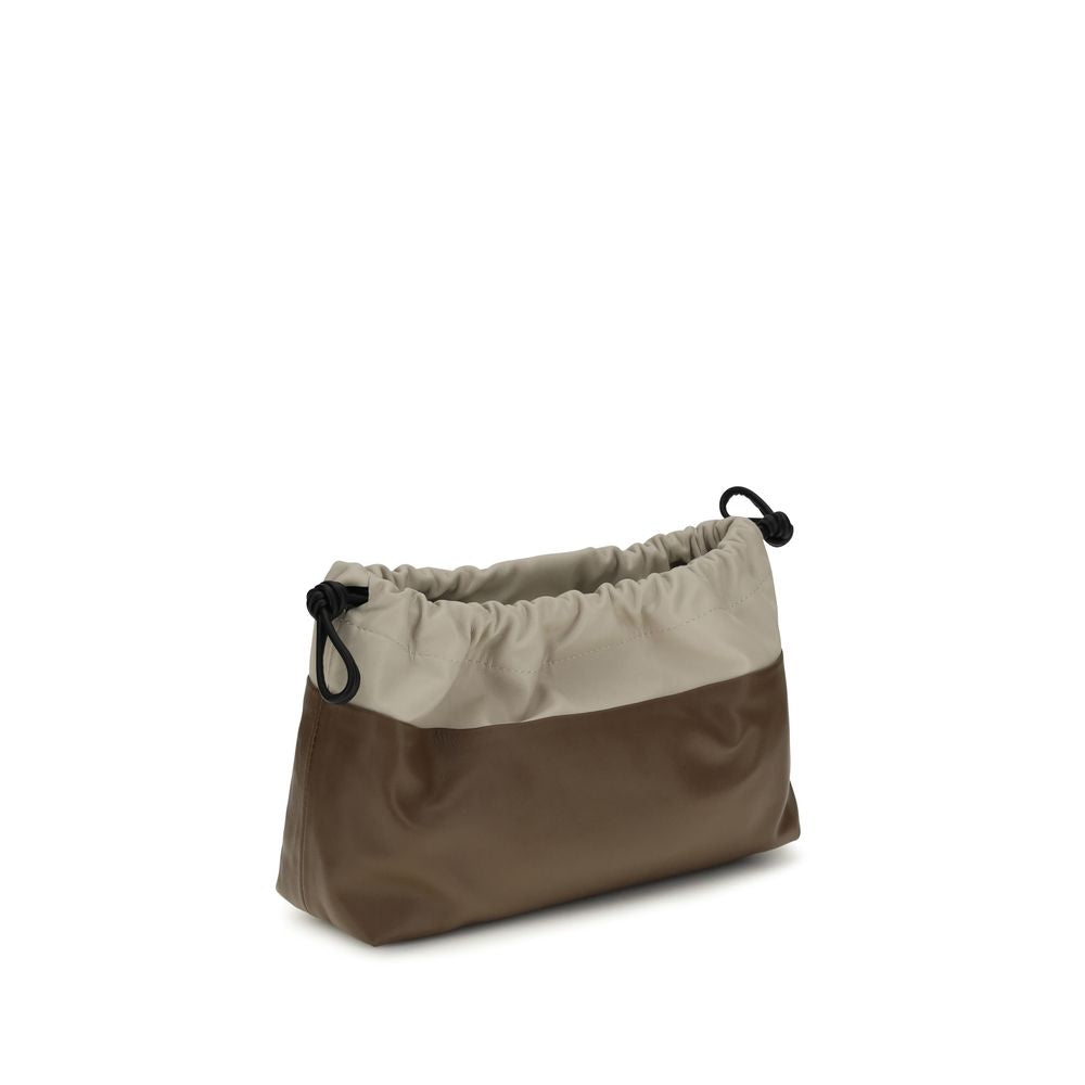 Pierre Hardy Brown Calf Leather Bos Taurus Shoulder Bag Pierre Hardy