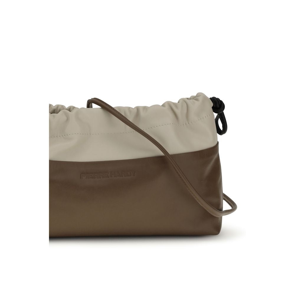 Pierre Hardy Brown Calf Leather Bos Taurus Shoulder Bag Pierre Hardy