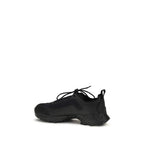 ROA Black Polyester Athletic Sneakers ROA