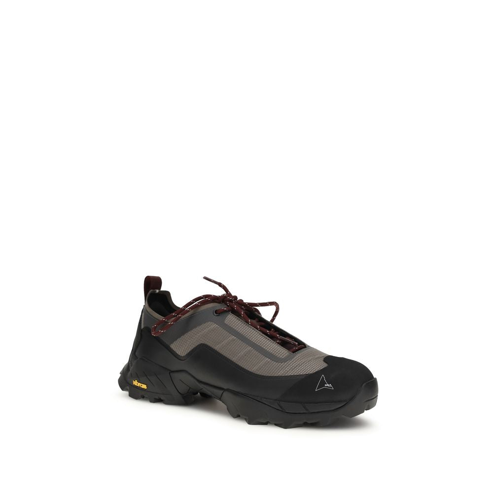 Colorful ROA polyester athletic sneakers with multicolor design and breathable fabric, suitable for sports and casual wear.