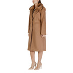 Guess Beige Polyester Coat - Eljoys Fashion 