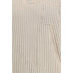 Roberto Collina Beige Cotton Polo Shirt