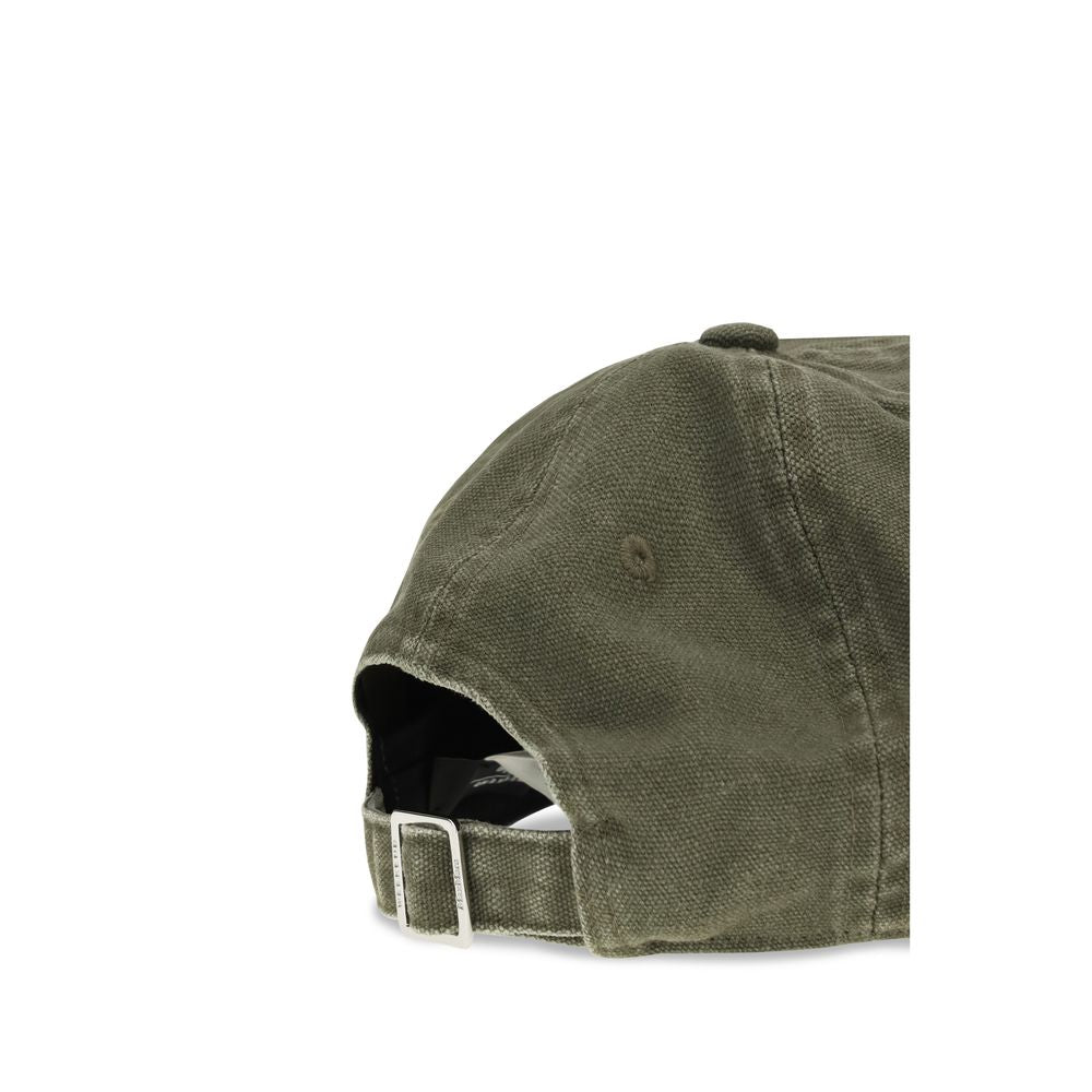 Max Mara Bicolor Cotton Cap Baseball Hat