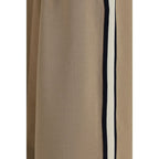 Max Mara Beige Cotton Casual Pants