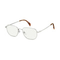 David Beckham Gray Metal Glasses Frames