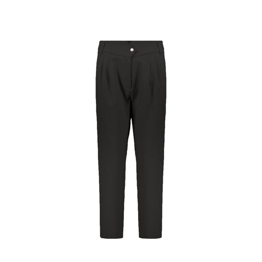 Herno Black Elastane Casual Pants Herno