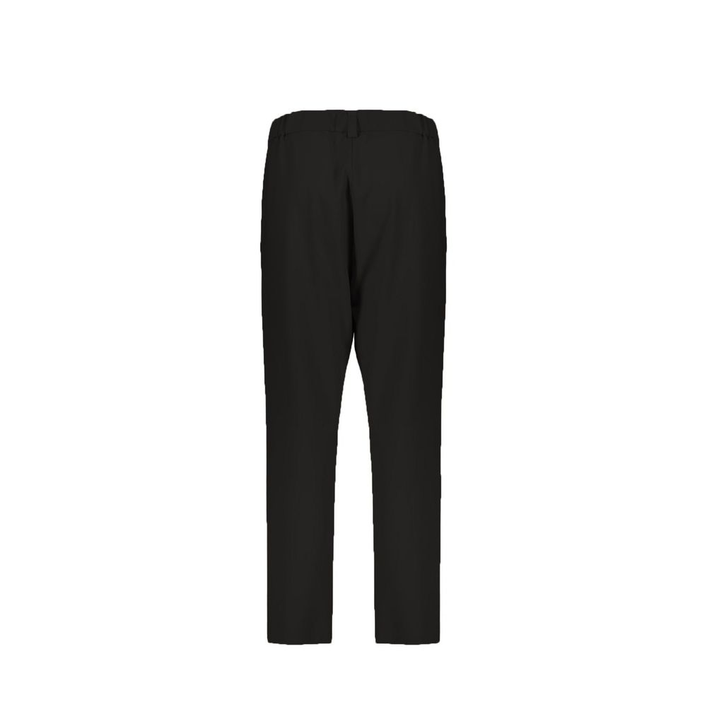 Herno Black Elastane Casual Pants Herno