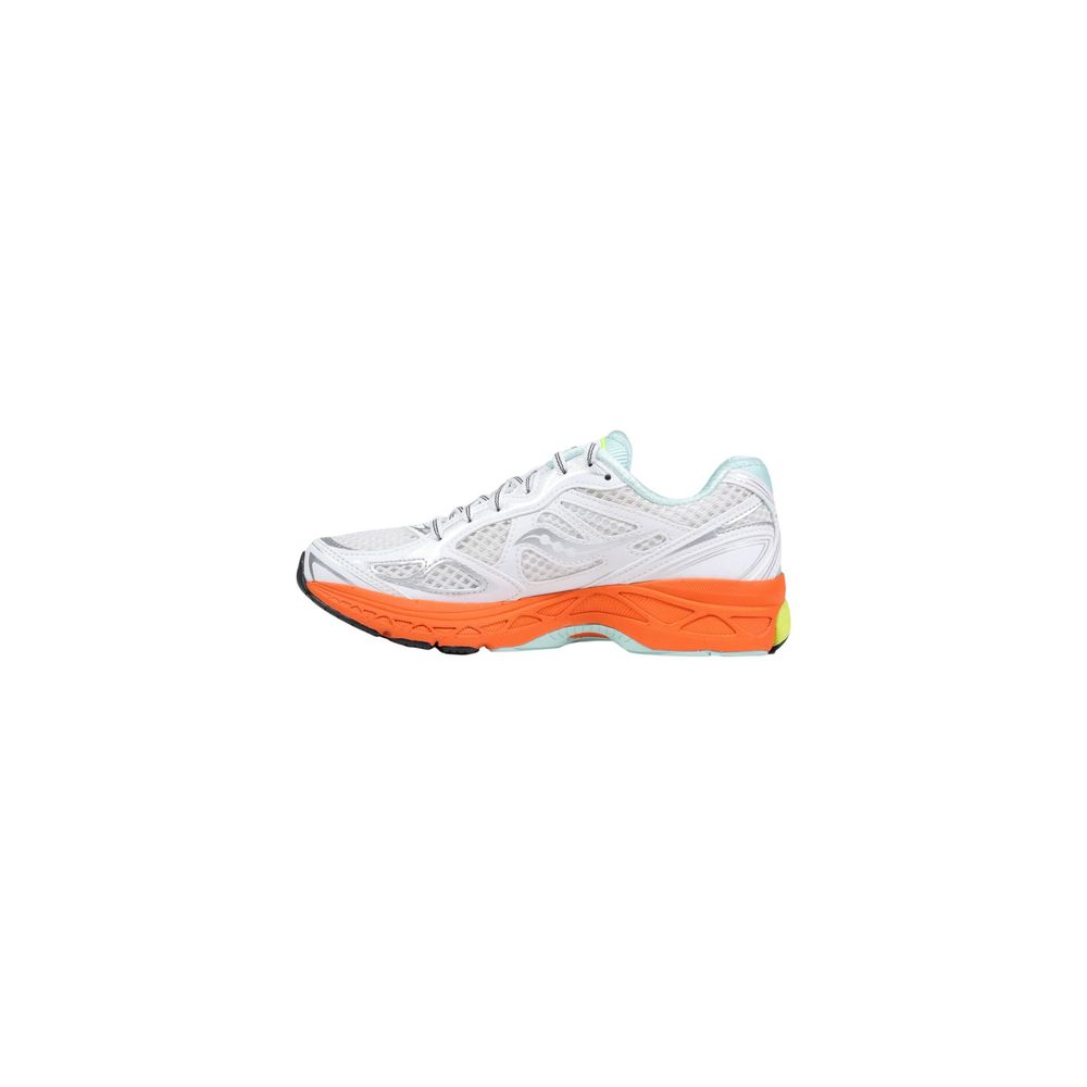 Saucony White Textile Athletic Sneakers Saucony