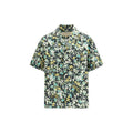 Valentino Garavani multicolor cotton patterned shirt with vibrant geometric design and classic collar.