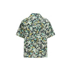 Valentino Garavani multicolor cotton patterned shirt with vibrant geometric designs and classic collar.