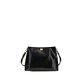 Dolce & Gabbana Black Calf Leather Bos Taurus Shoulder Bag Dolce & Gabbana