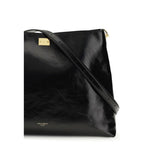 Dolce & Gabbana Black Calf Leather Bos Taurus Shoulder Bag Dolce & Gabbana
