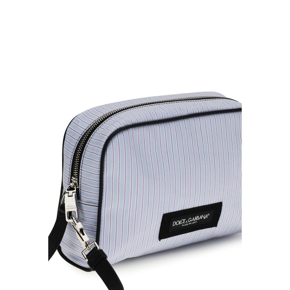 Dolce & Gabbana Blue Cotton Handbag Dolce & Gabbana