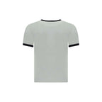 Courrèges White Cotton T-Shirt Courrèges