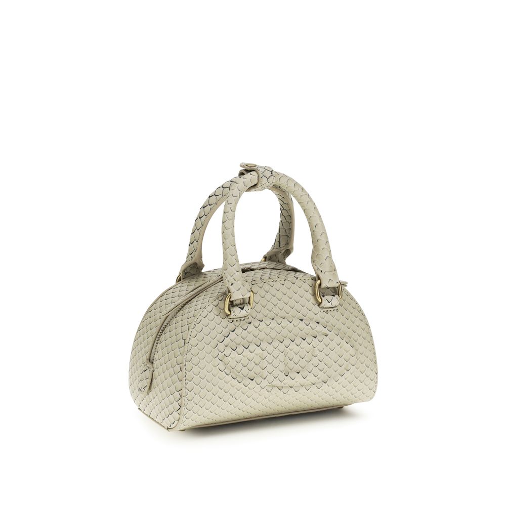 Diesel Beige Calf Leather Bos Taurus Handbag Diesel