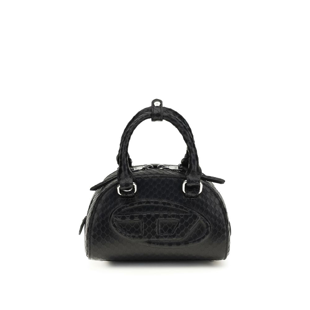 Diesel Black Calf Leather Bos Taurus Handbag Diesel