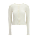 Citizens of Humanity White Cotton Cardigan - Eljoys Fashion 