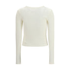 Citizens of Humanity White Cotton Cardigan - Eljoys Fashion 
