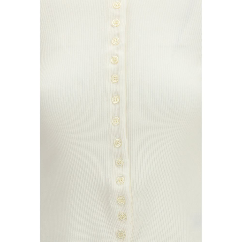Citizens of Humanity White Cotton Cardigan - Eljoys Fashion 