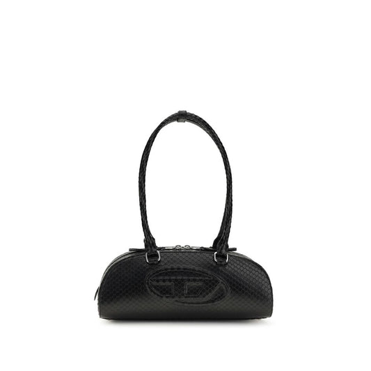 Diesel Black Calf Leather Bos Taurus Shoulder Bag Diesel