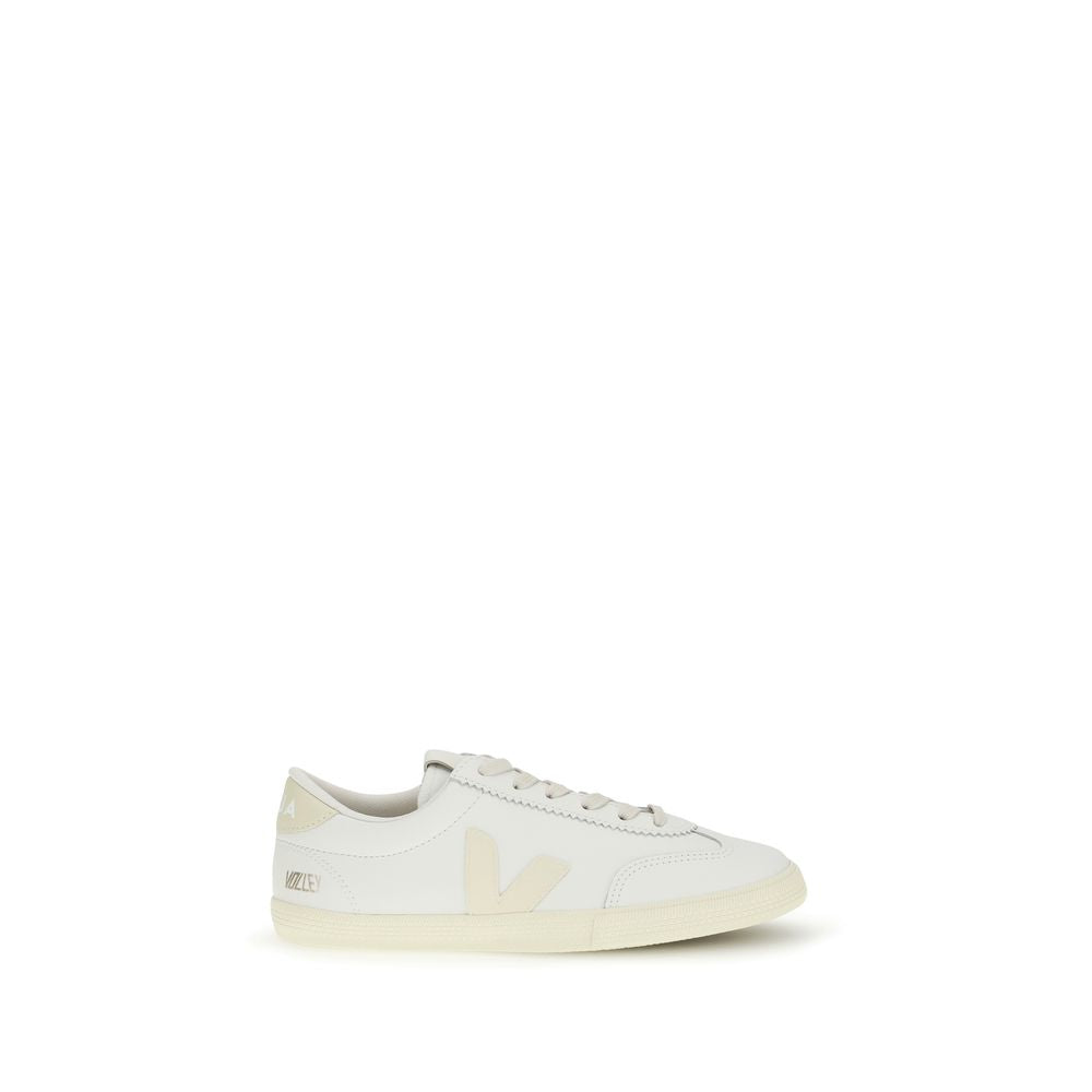 Veja White Calf Leather Bos Taurus Low Top Sneakers Veja