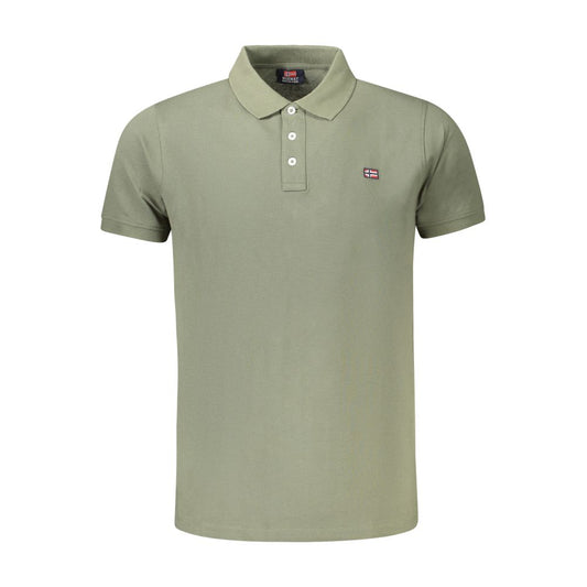 Norway 1963 Verde Cotton Men Polo Norway 1963