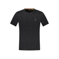 Hugo Boss Black Cotton Men T-Shirt Hugo Boss